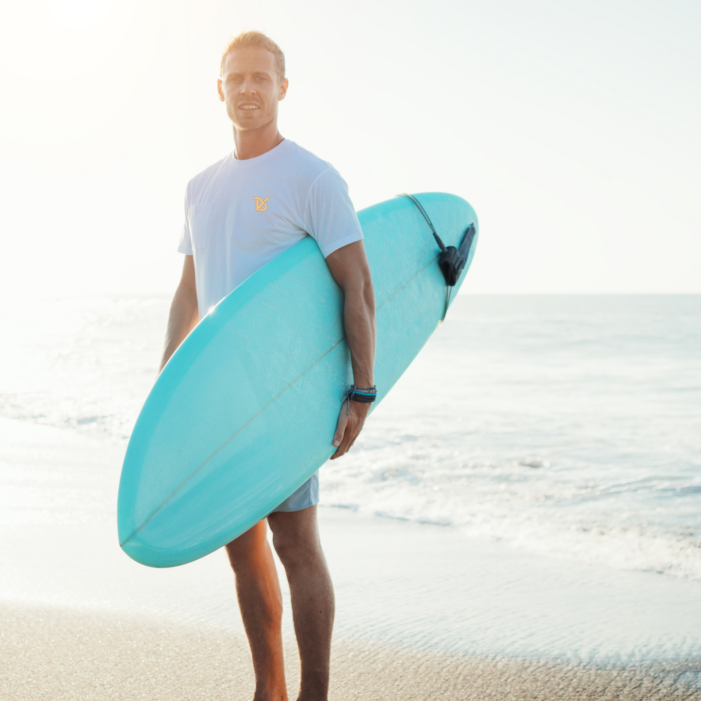 Retro Surf Unisex Crew Neck T-Shirt