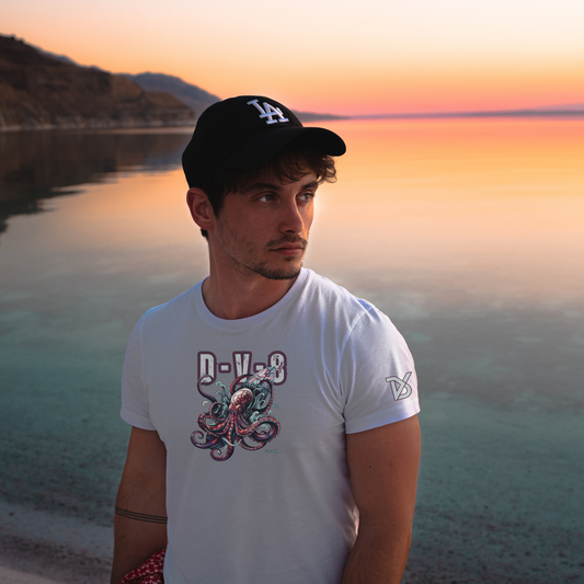 Octo Surf Unisex Crew Neck T-Shirt