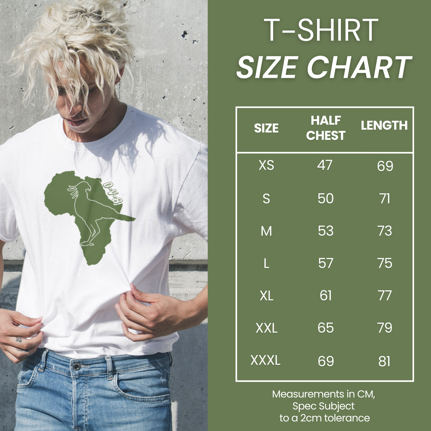 African Secretary Bird Tee