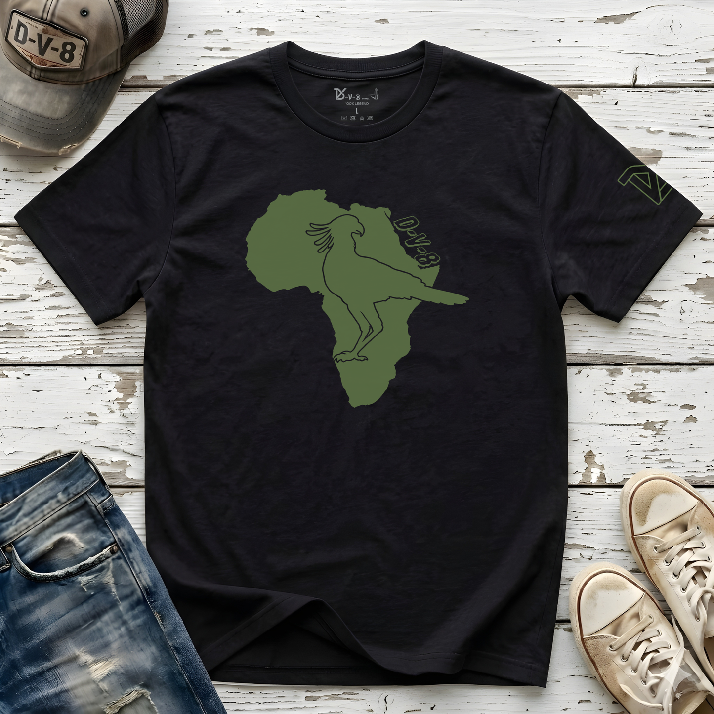 African Secretary Bird Tee