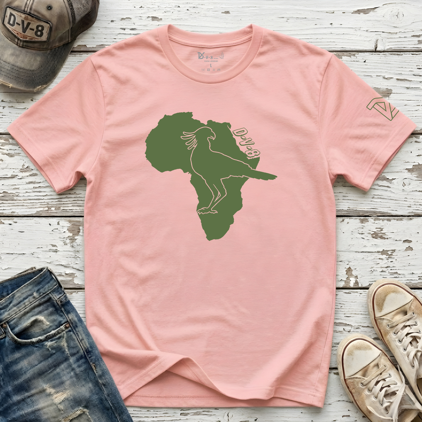 African Secretary Bird Tee