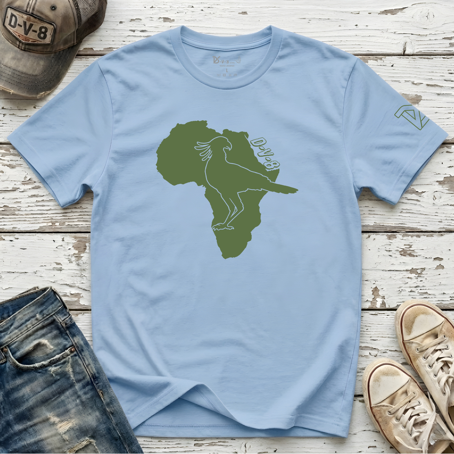 African Secretary Bird Tee