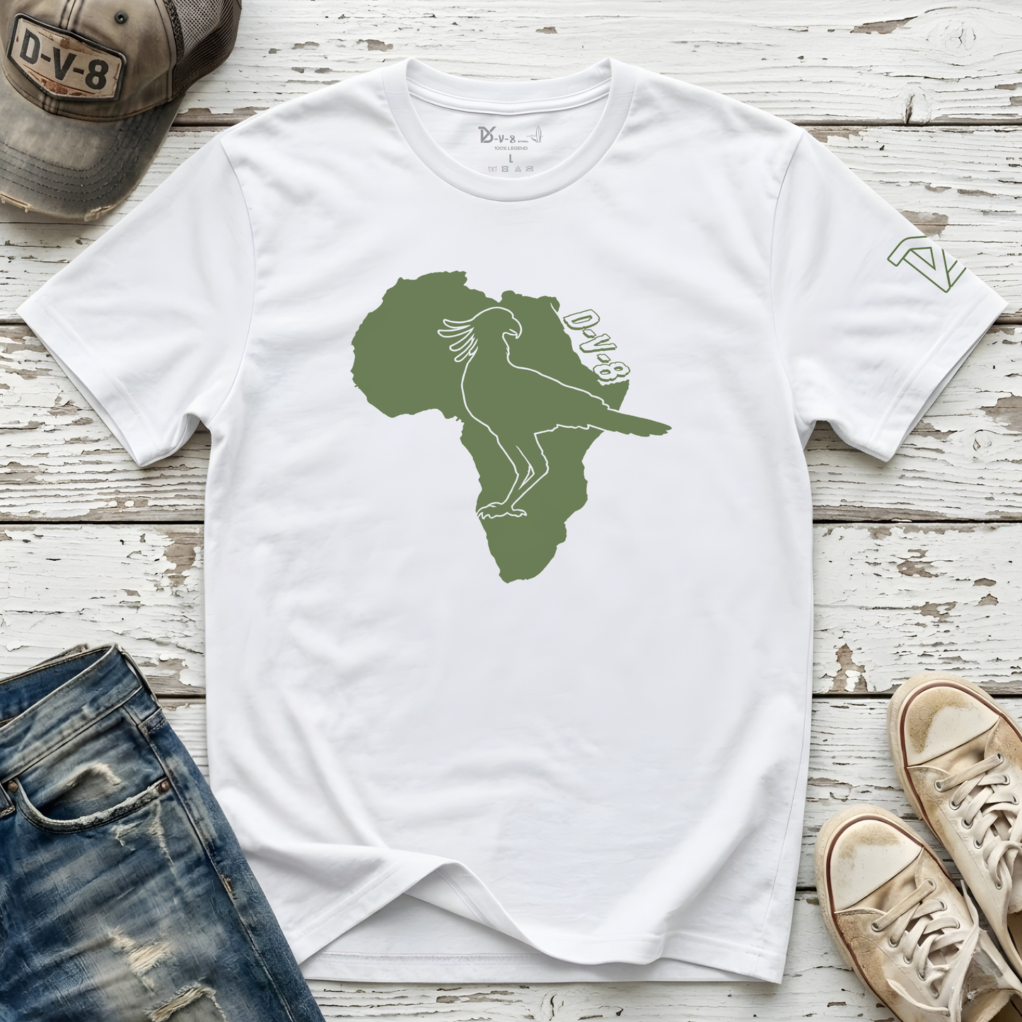 African Secretary Bird Tee