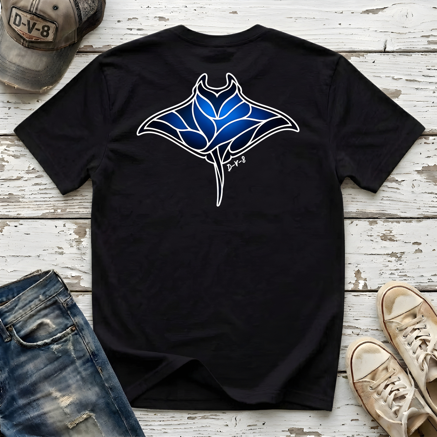 Blue Manta Tee