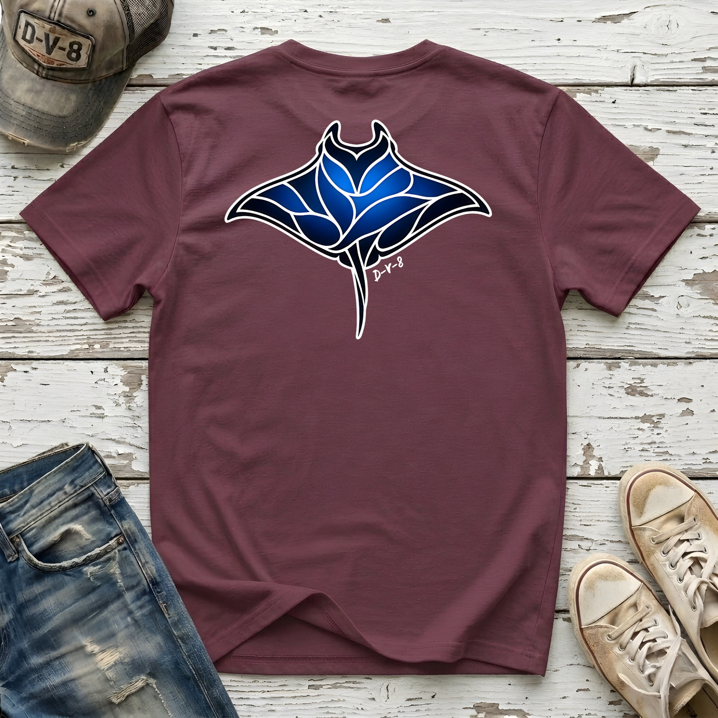 Blue Manta Tee