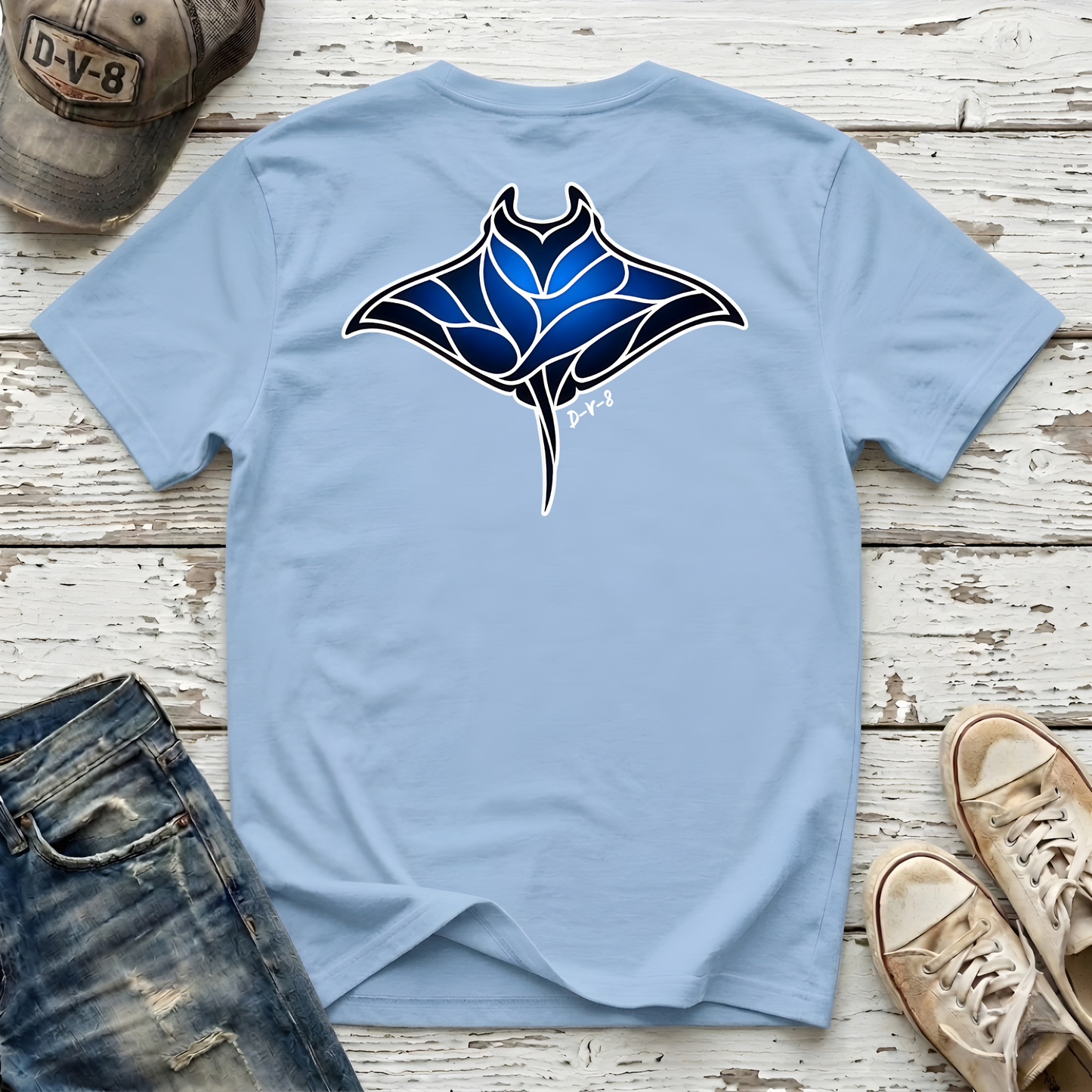Blue Manta Tee