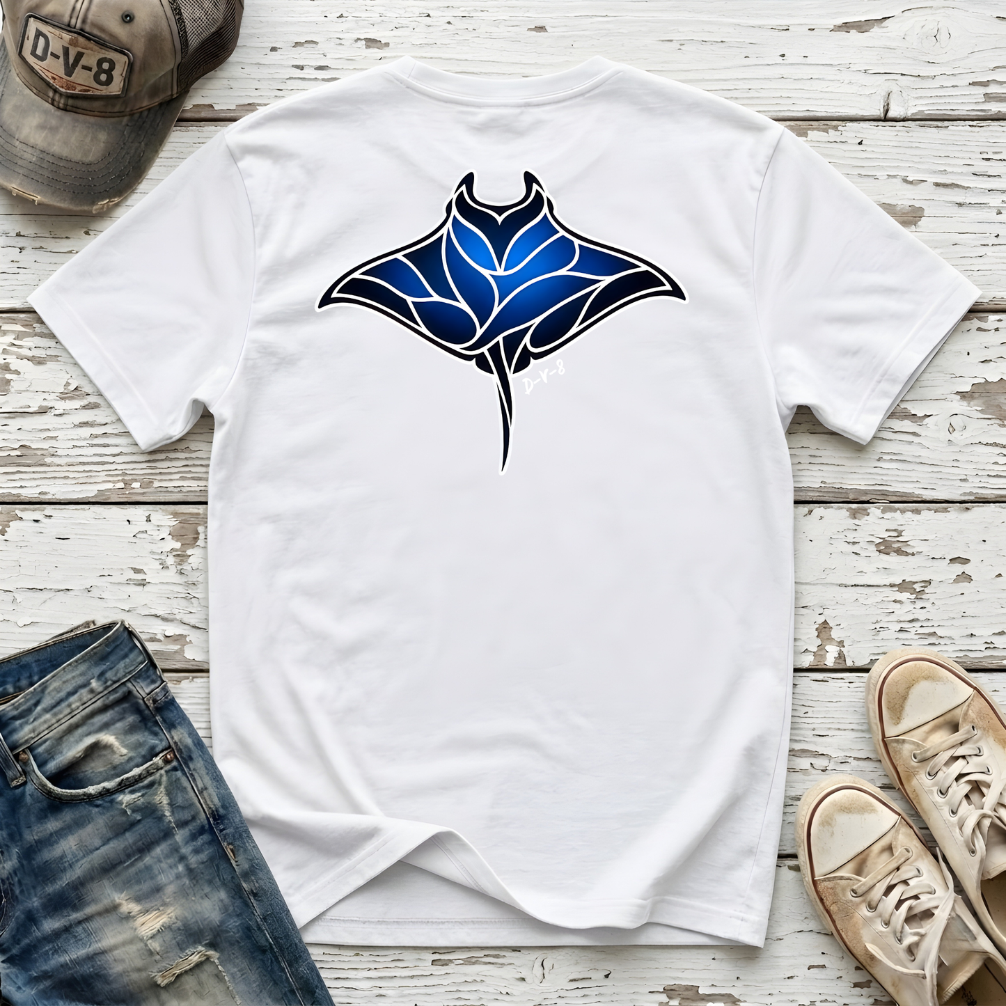 Blue Manta Tee