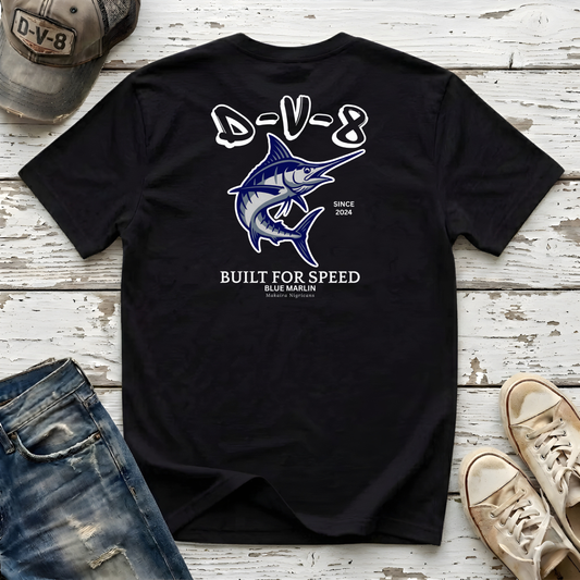 Blue Marlin Built For Speed Tee