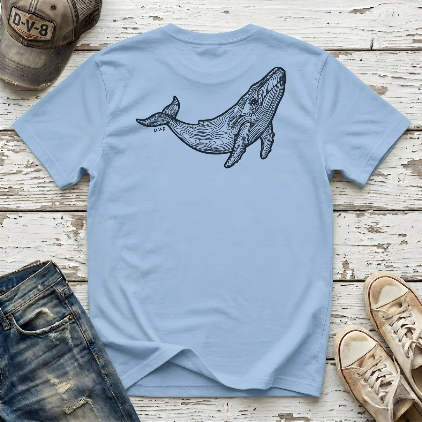 Blue Whale Tee