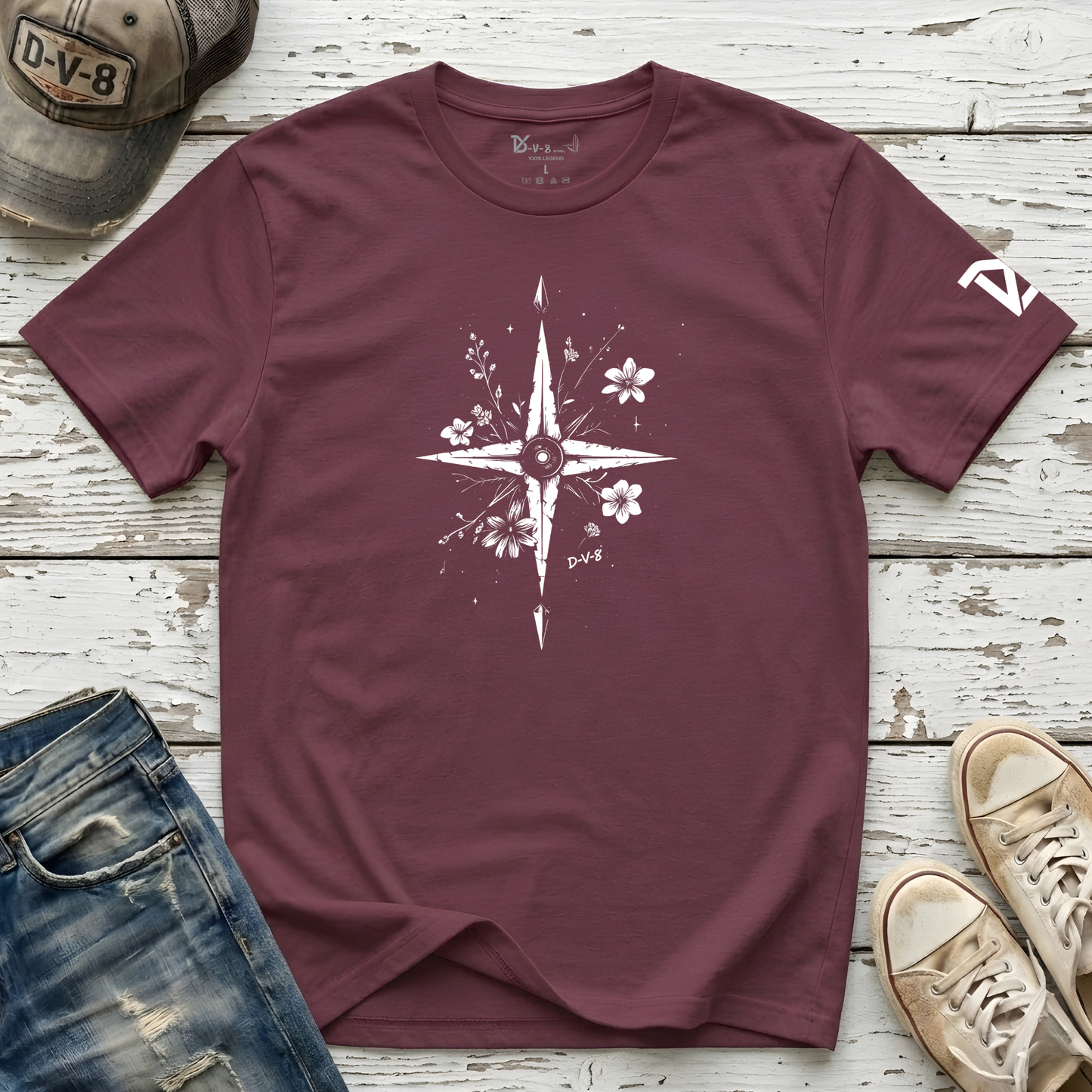 Broken Compass Tee
