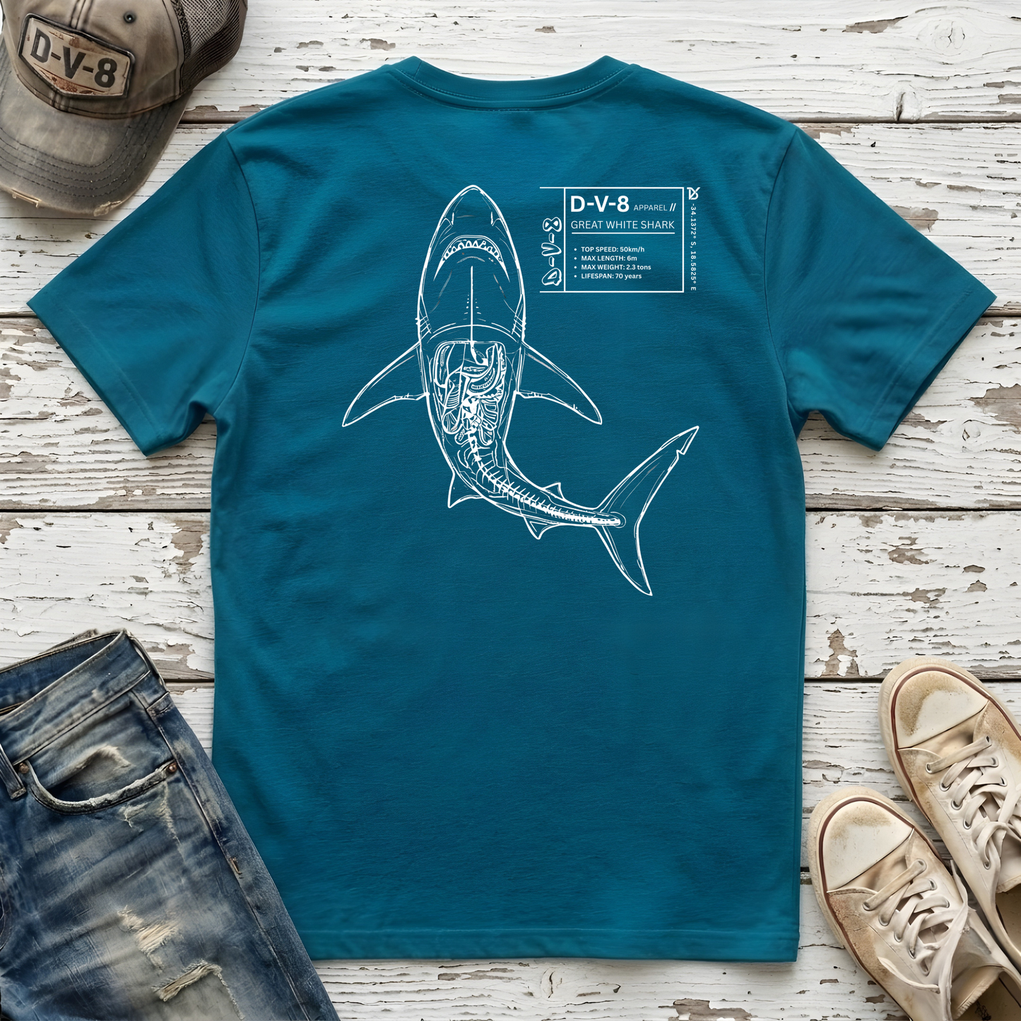 Great White Shark Tee