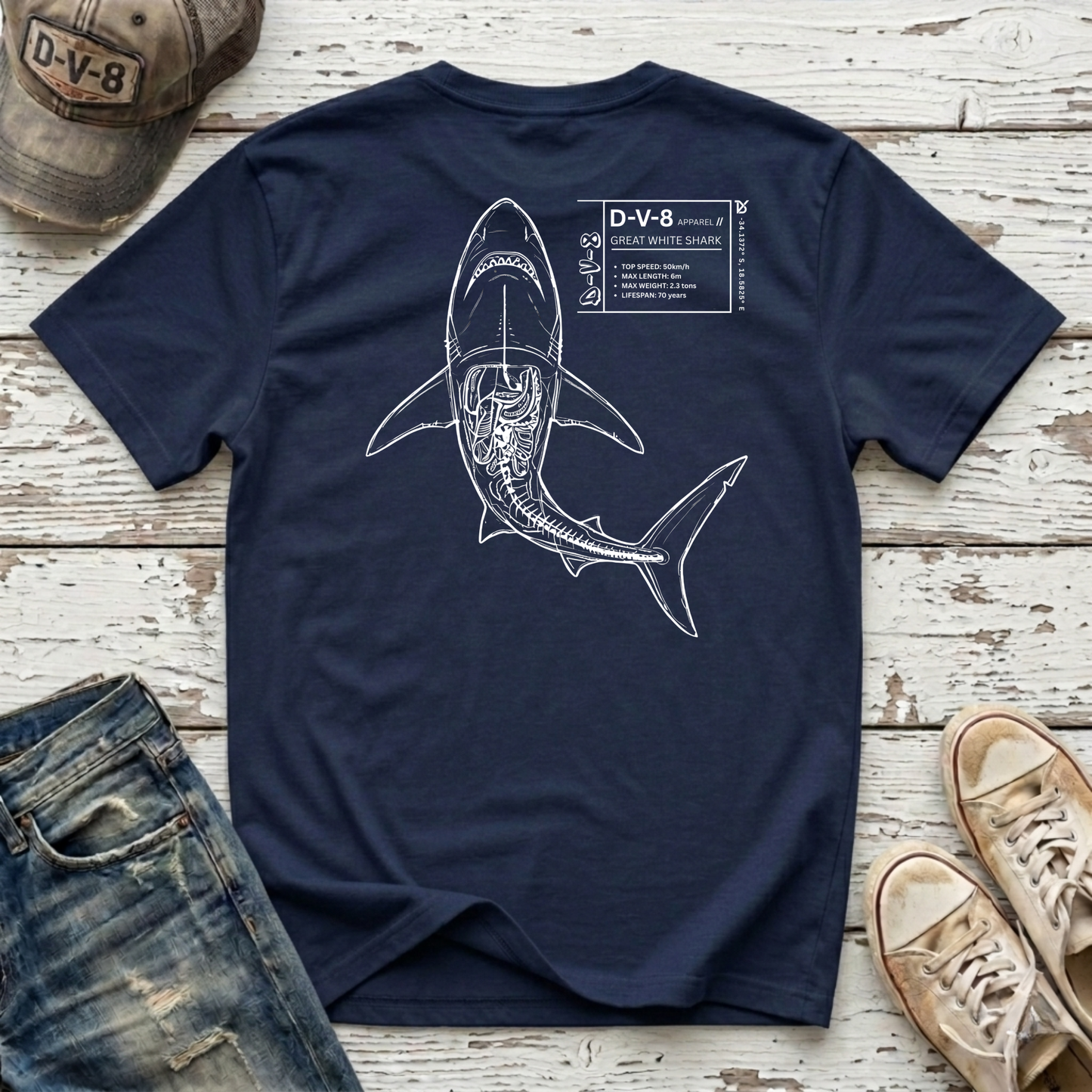 Great White Shark Tee