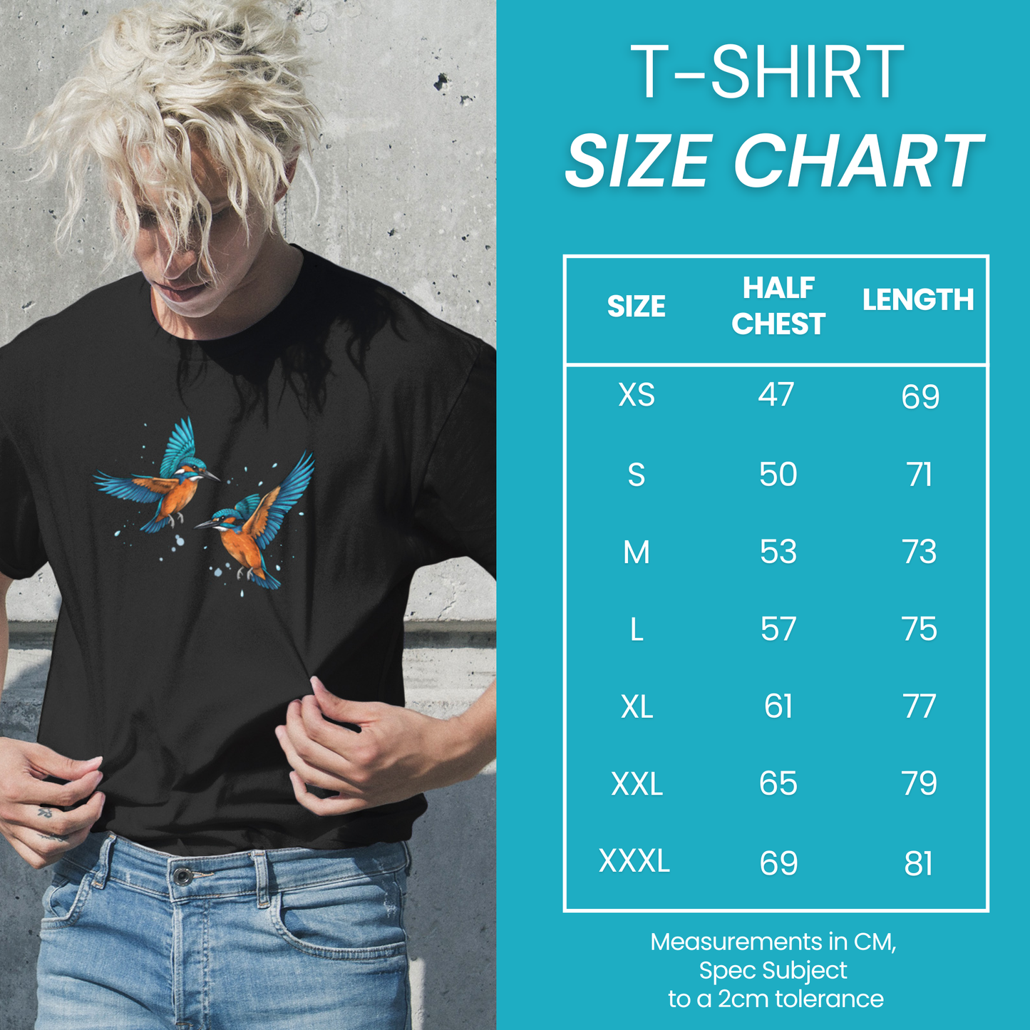 Kingfisher Tee