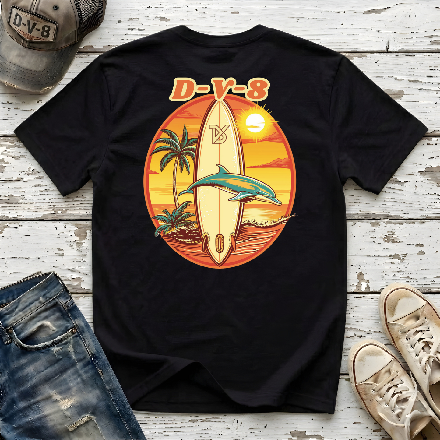Retro Surf Tee