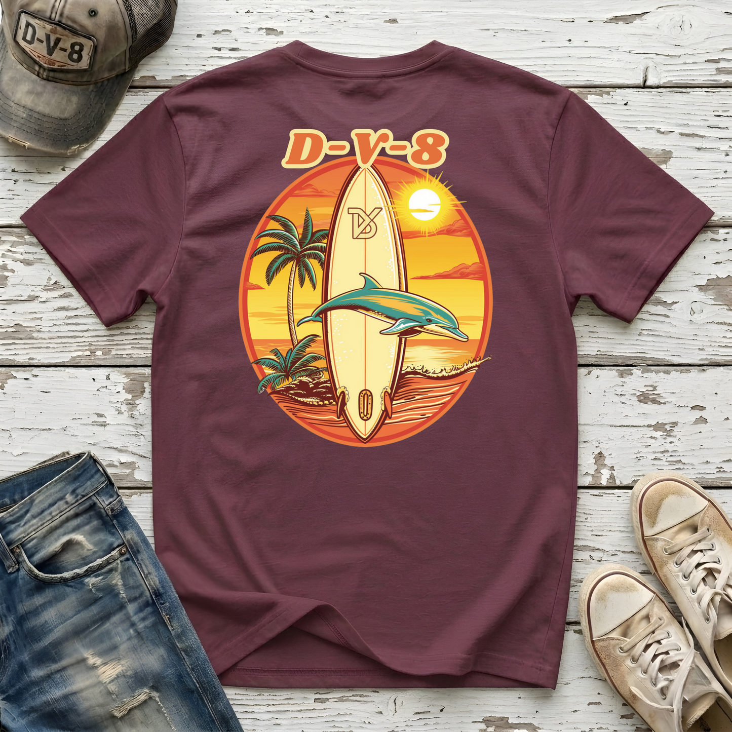 Retro Surf Tee