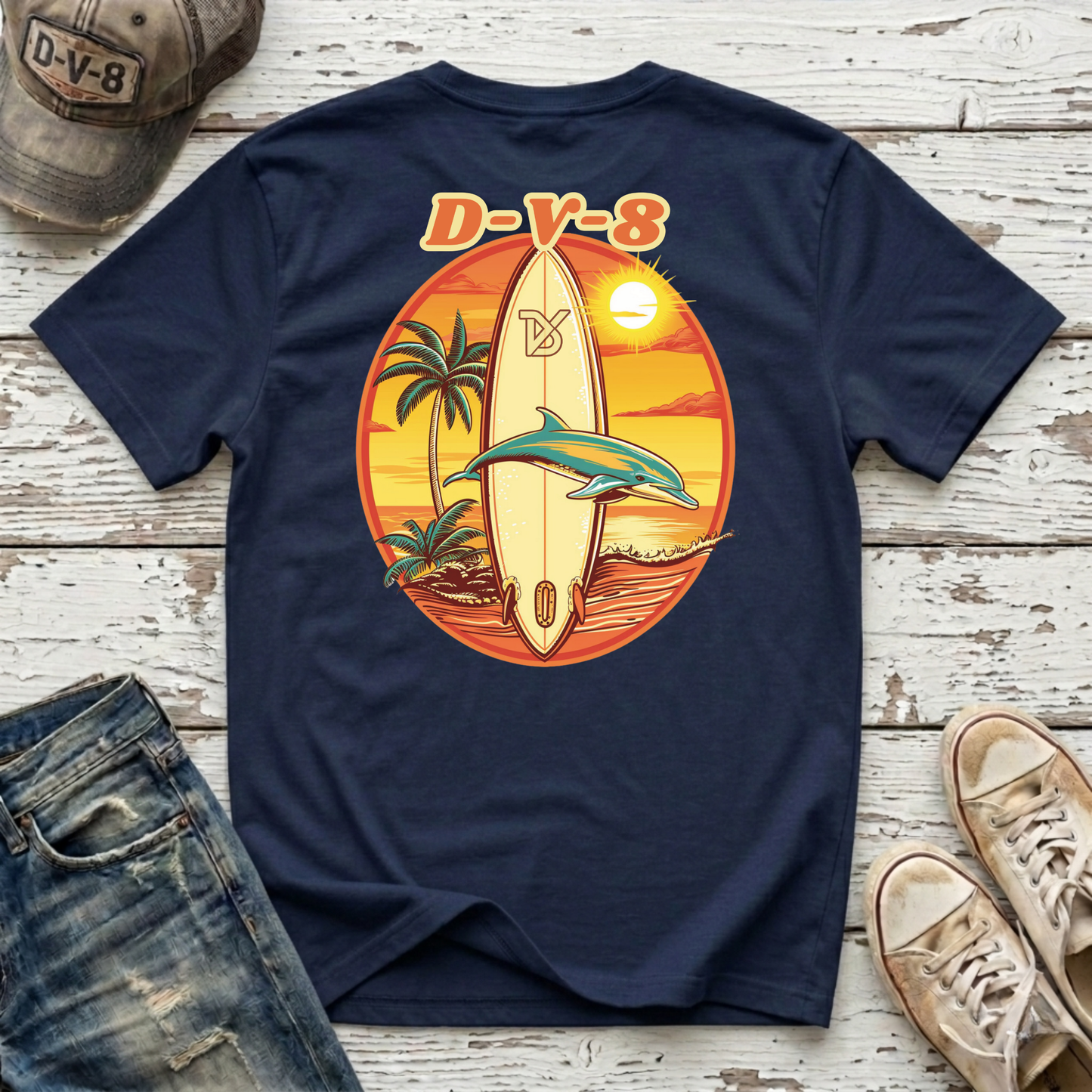 Retro Surf Tee