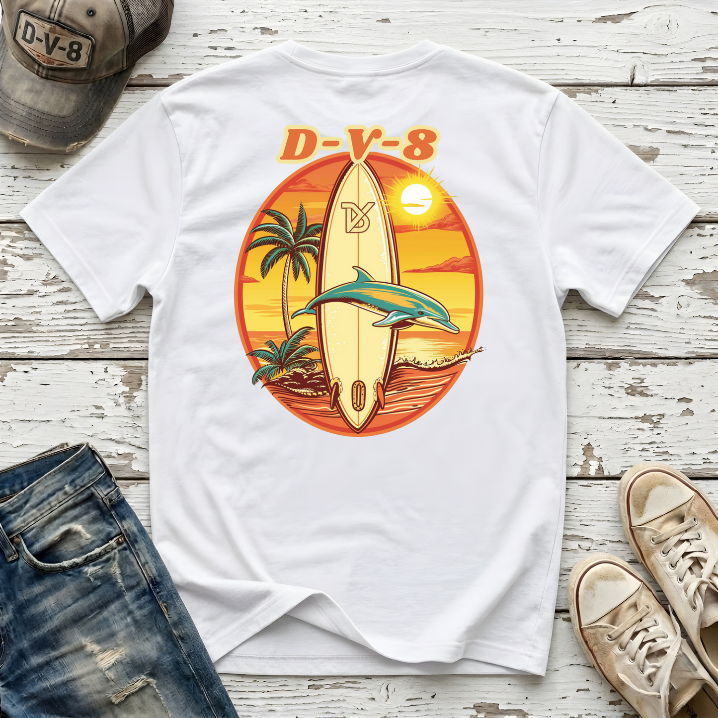 Retro Surf Tee
