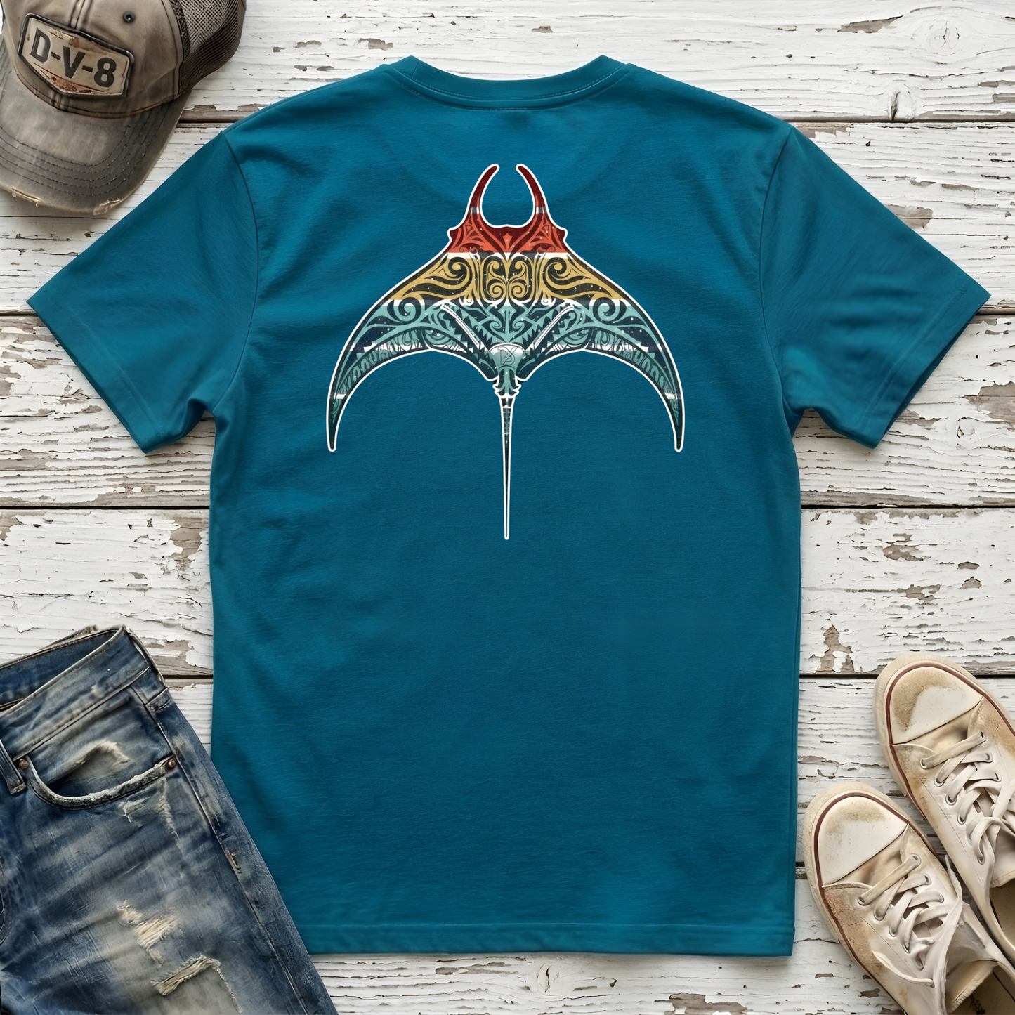 Tribal Manta Tee