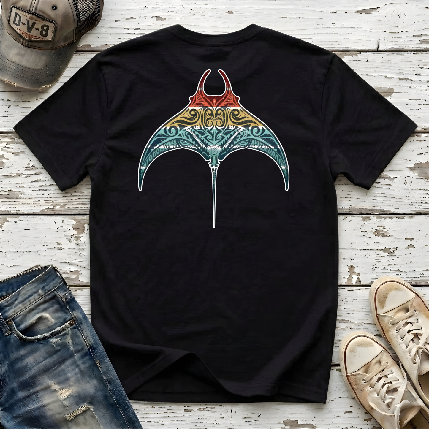Tribal Manta Tee