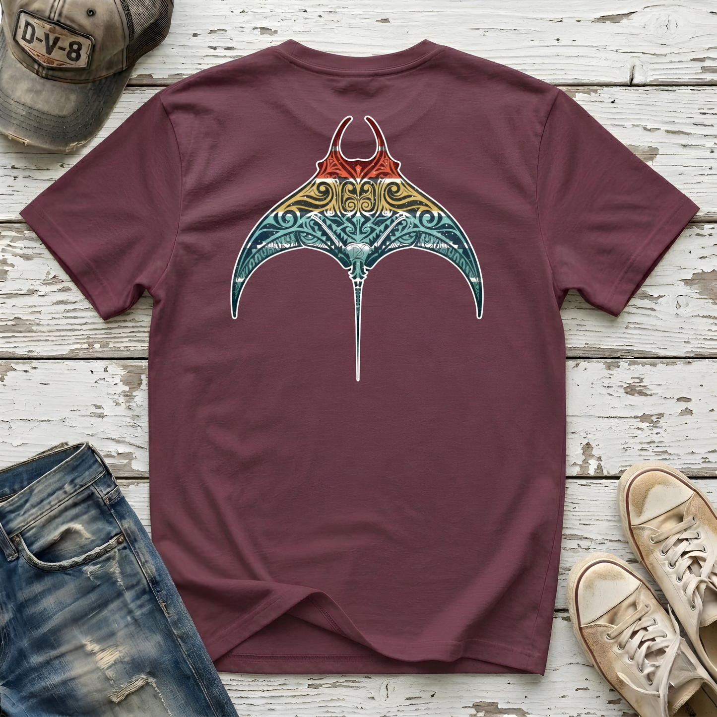 Tribal Manta Tee