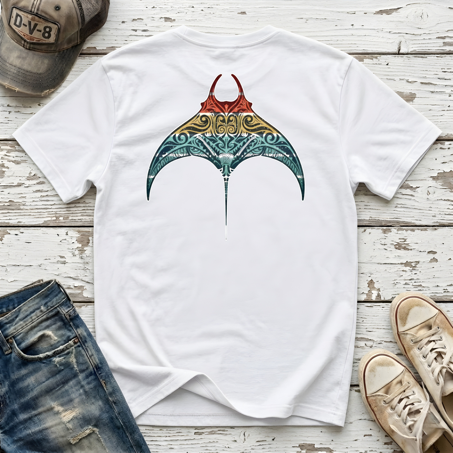 Tribal Manta Tee