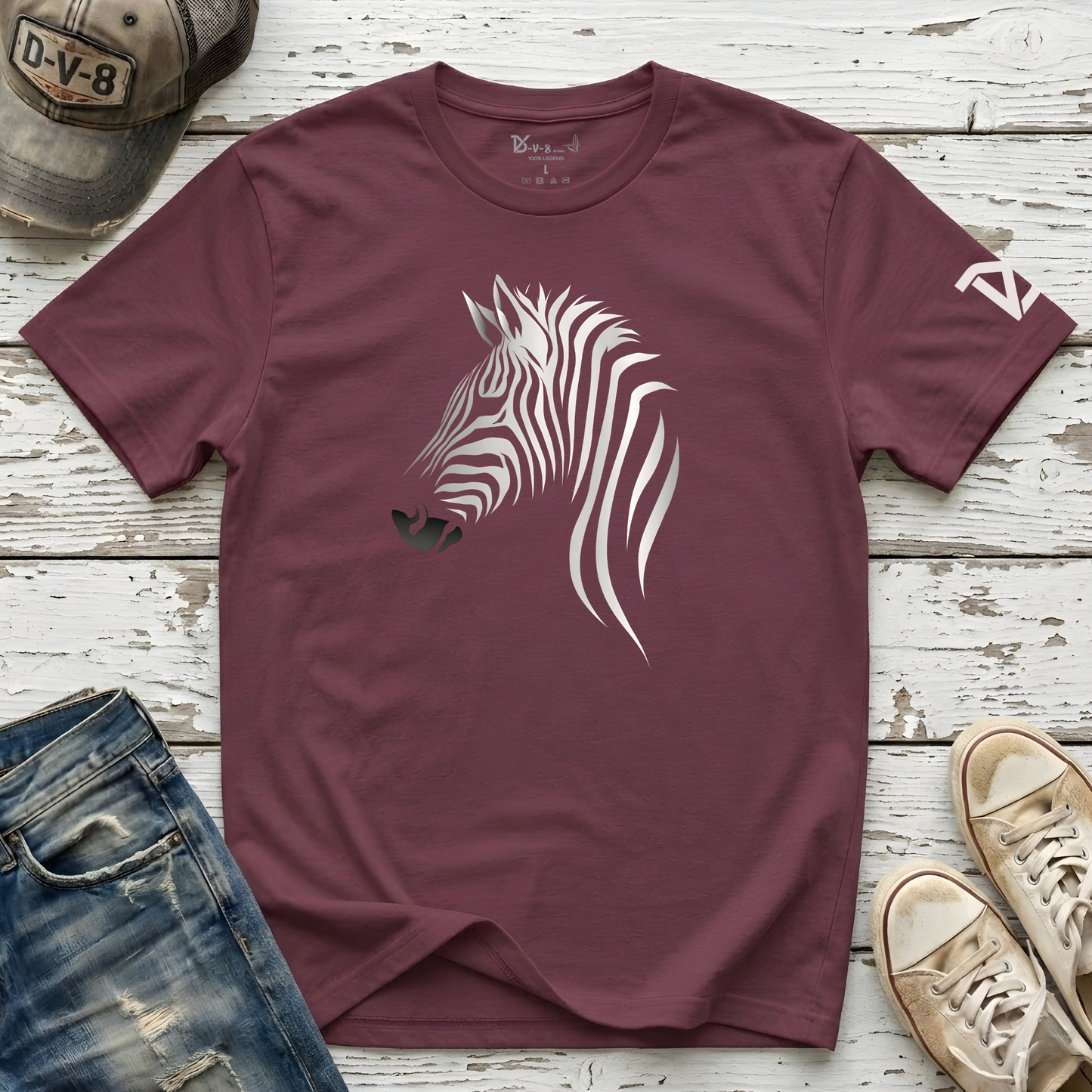 Zebra Lines Tee