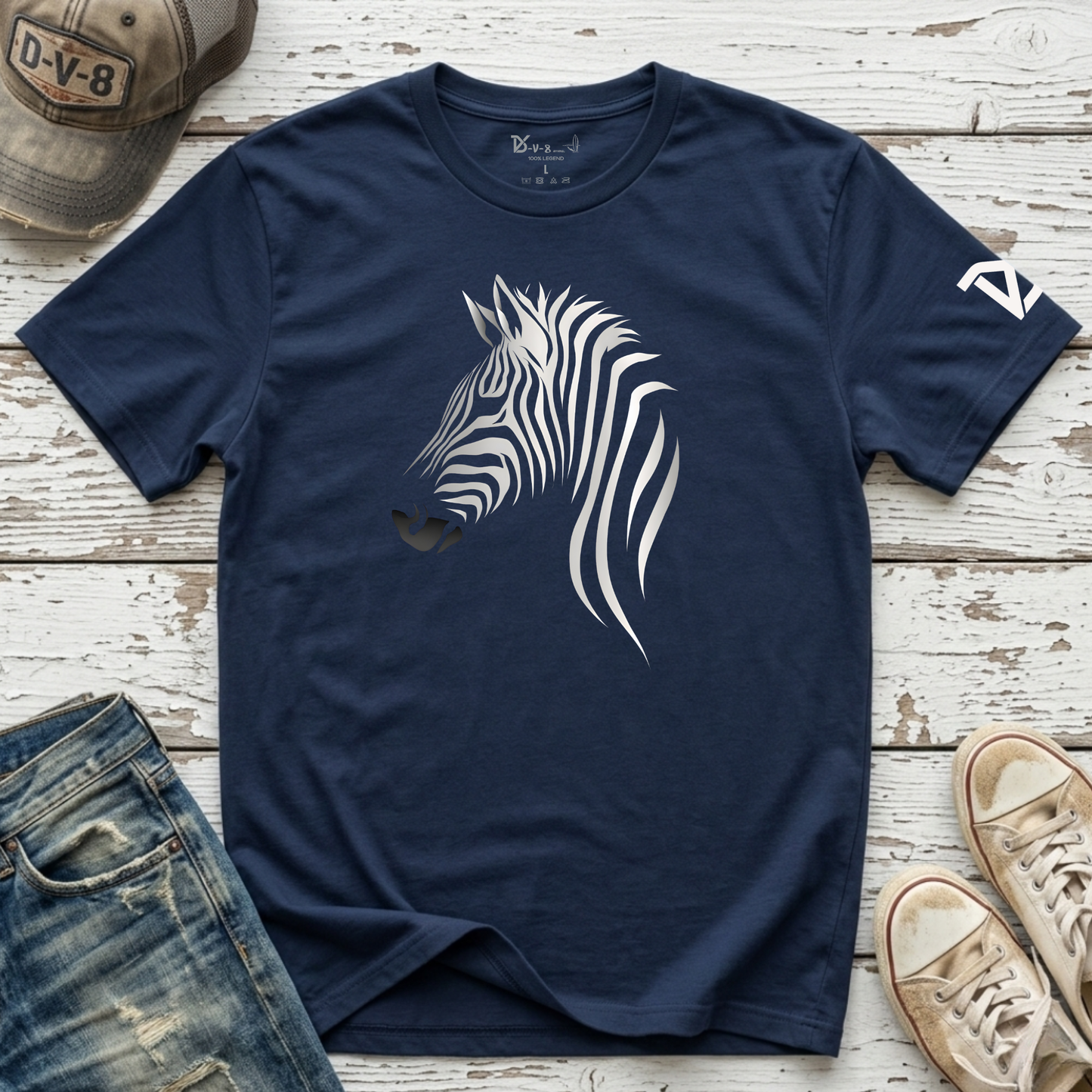 Zebra Lines Tee