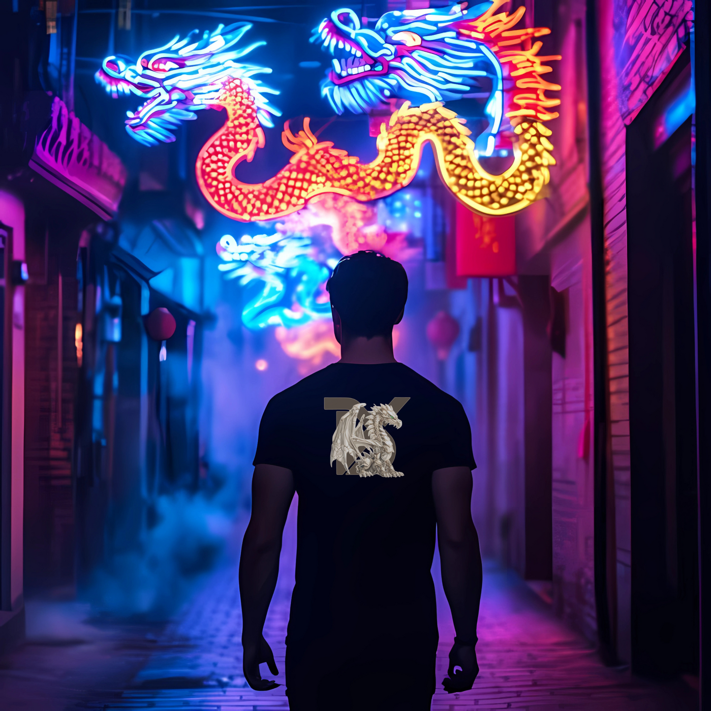Mystic Dragon Unisex Crew Neck T-Shirt